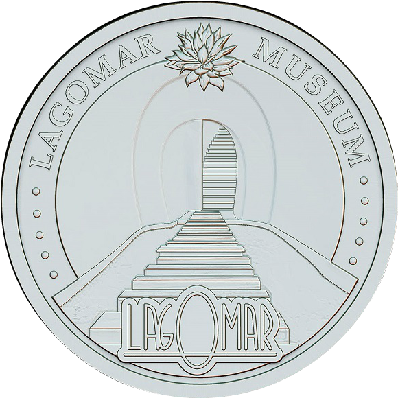 Lanzarote Nazaret Lagomar Museum Staircase - Circle Clipart (587x587), Png Download