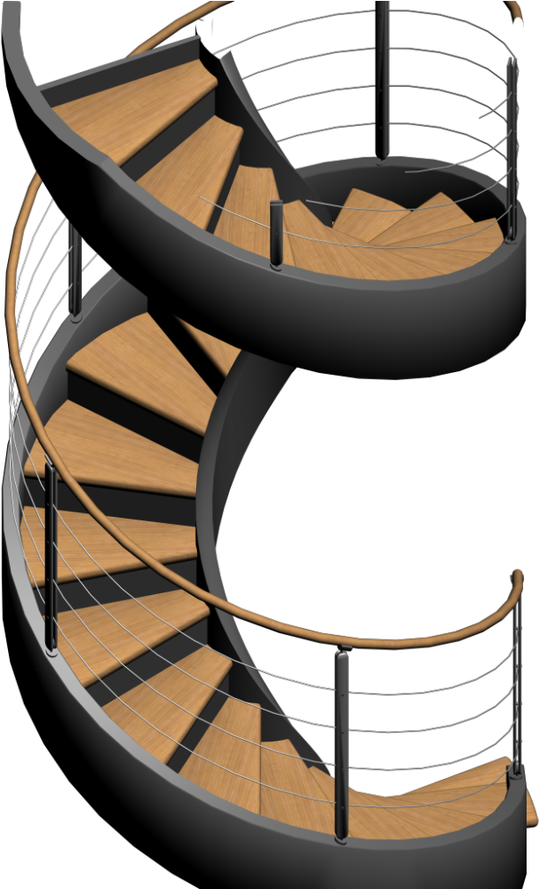 Spiral Staircase, Background Album - Illustration Clipart (1000x1000), Png Download