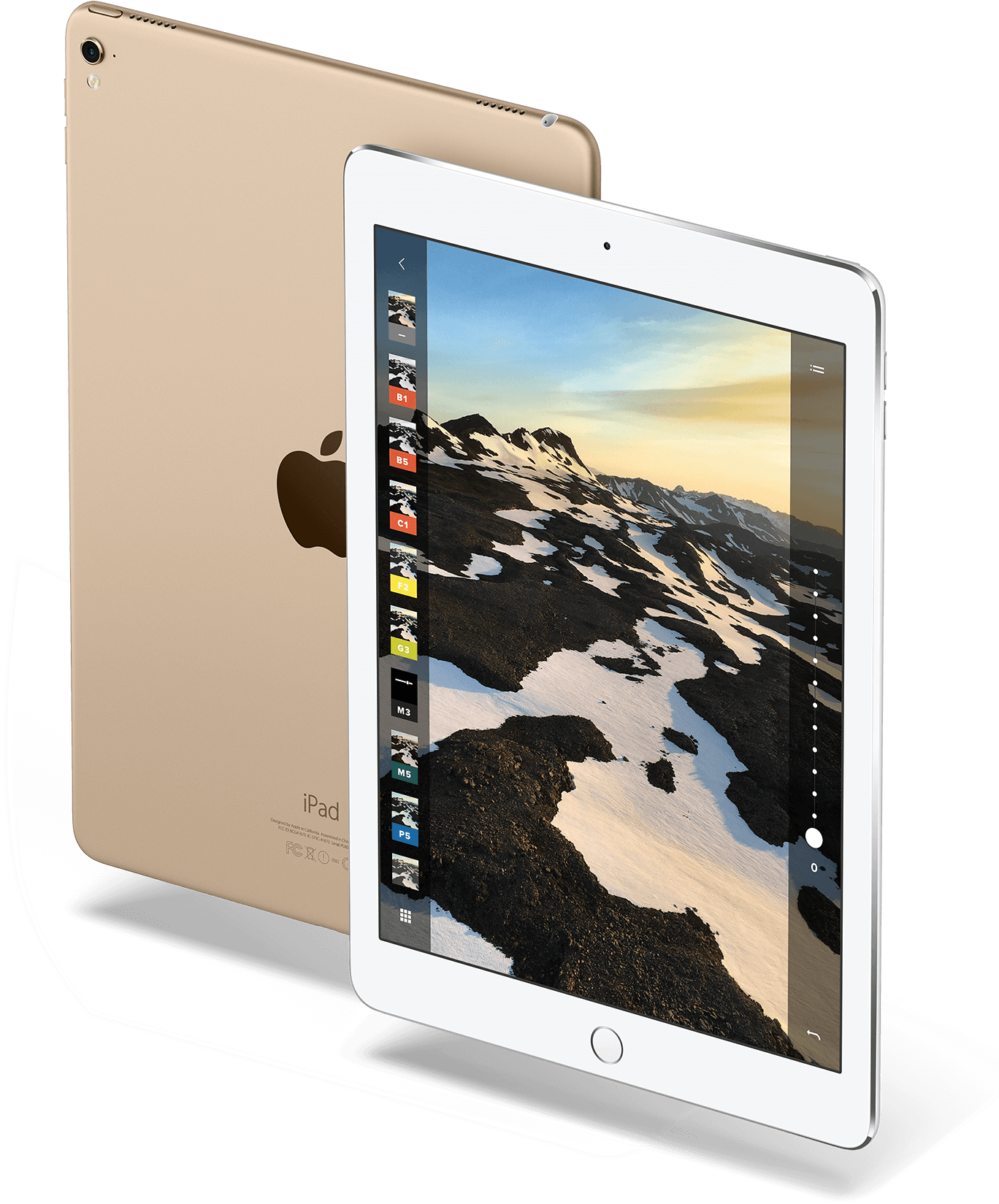 Apple Ipad Pro 9-7 - Cámaras Isight Y Facetime Hd Ipad Pro Clipart (2048x1737), Png Download