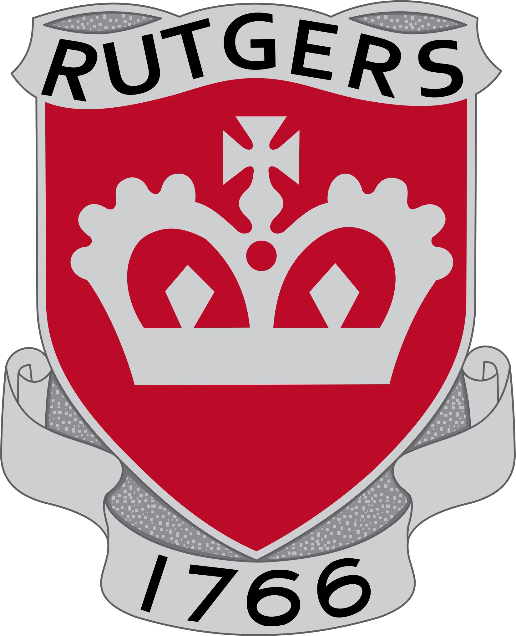 Rutgers Army Rotc 157 College Avenue New Brunswick, - Crest Clipart (1650x2032), Png Download