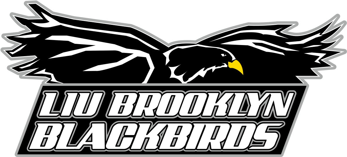 Liu Brooklyn Athletics Logo Clipart (1200x553), Png Download
