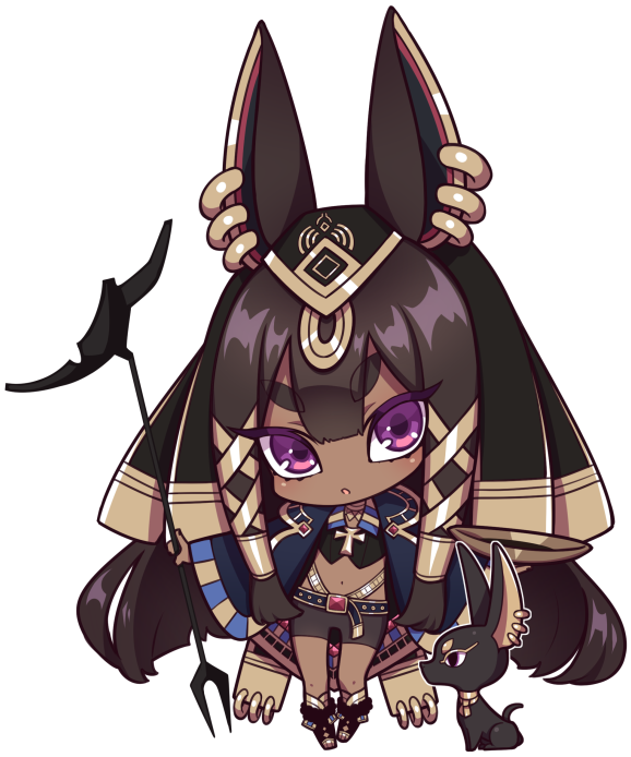 Anubis Drawn By Westxost (68monkey) - Cartoon Clipart (700x699), Png Download