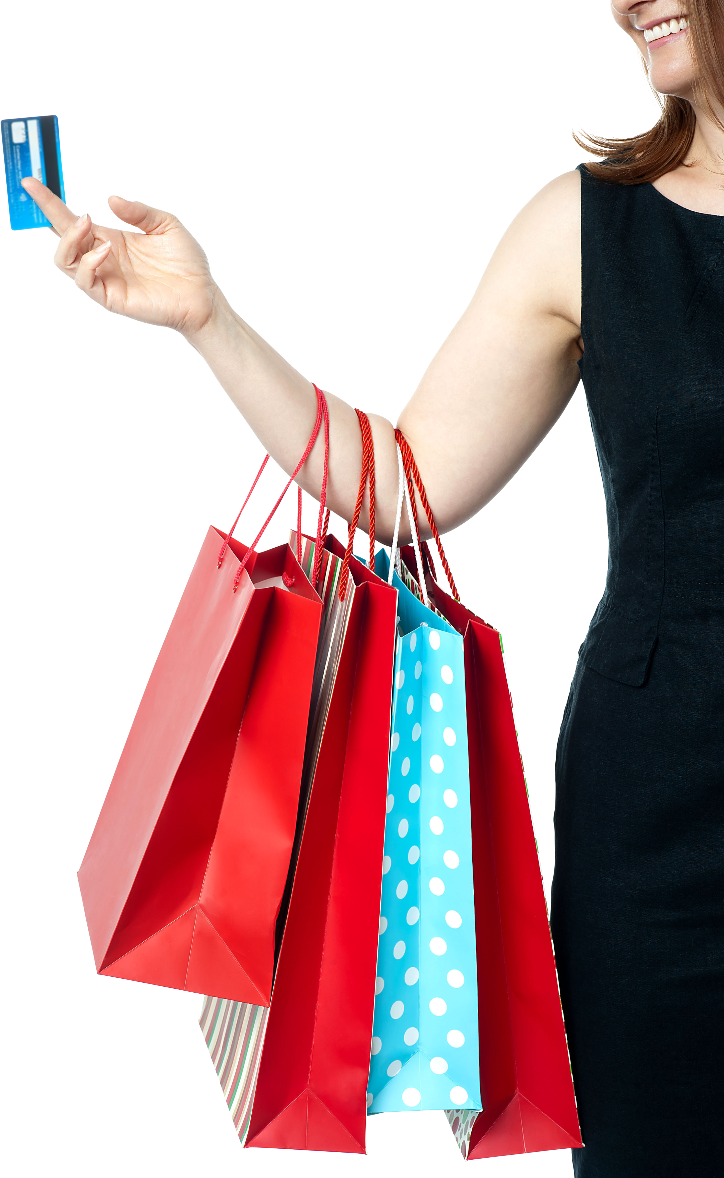 Shopping Hd Free Png Image - Women Shopping Png Free Clipart (3200x4809), Png Download