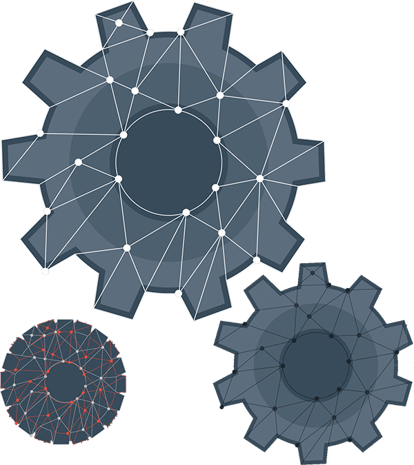 Cog-wheels - Circle Clipart (600x675), Png Download