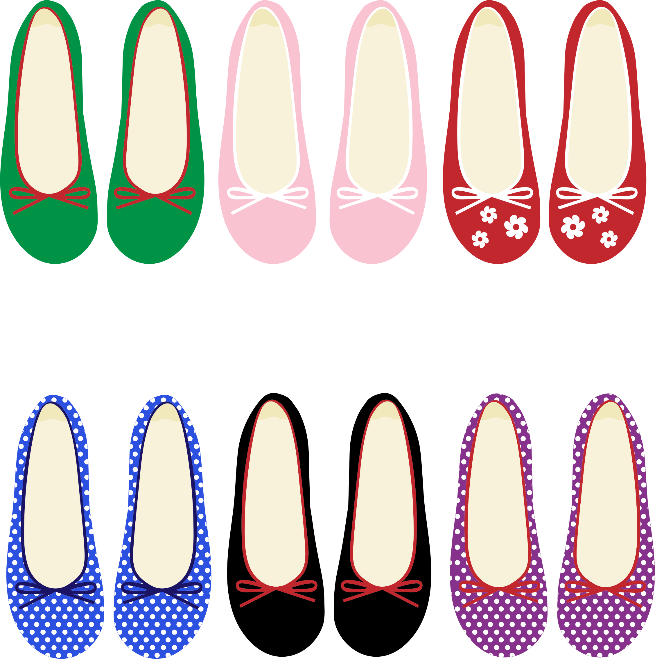 Clipart - Women's Shoe Shoes Clipart - Png Download (2255x2267), Png Download