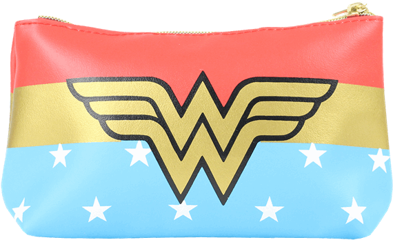 Wonder Woman Cosmetic Bag - Symbol Wonder Woman Logo Clipart (600x600), Png Download