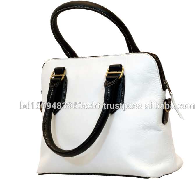 Bangladesh Ladies White Handbags, Bangladesh Ladies - Handbag Clipart (670x616), Png Download