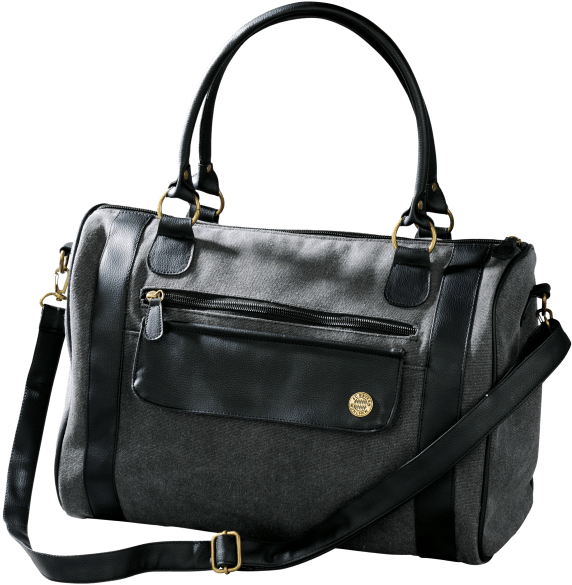 Merona Satchel Handbag Black Clipart (660x660), Png Download