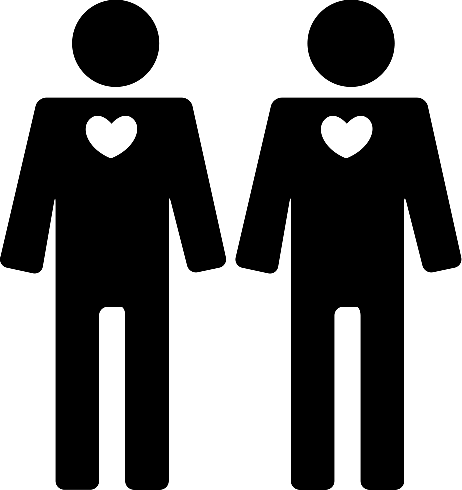 Gay Couple In Love Comments - Gay Icono Clipart (924x980), Png Download