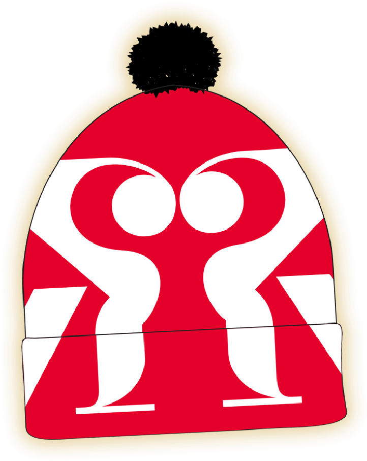 Kylie Xmas Bobble Hat - Illustration Clipart (1050x1050), Png Download