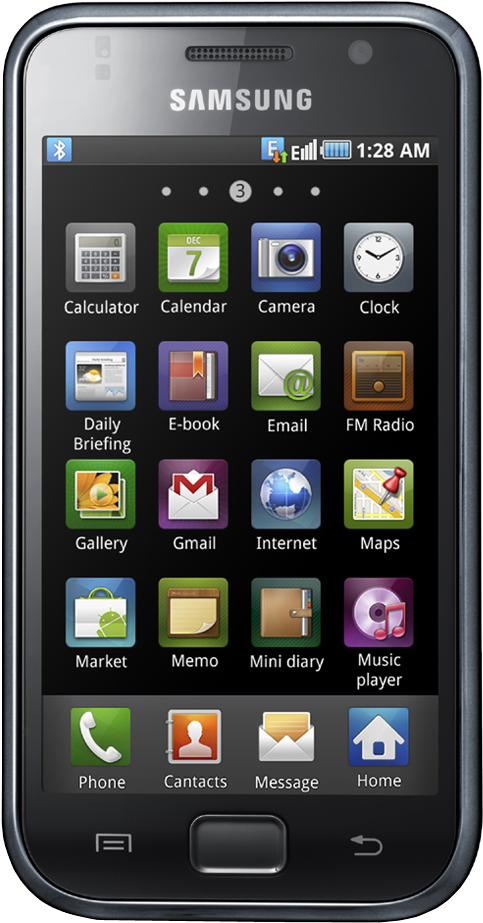 Samsung Galaxy S - S1 Samsung Clipart (500x1000), Png Download