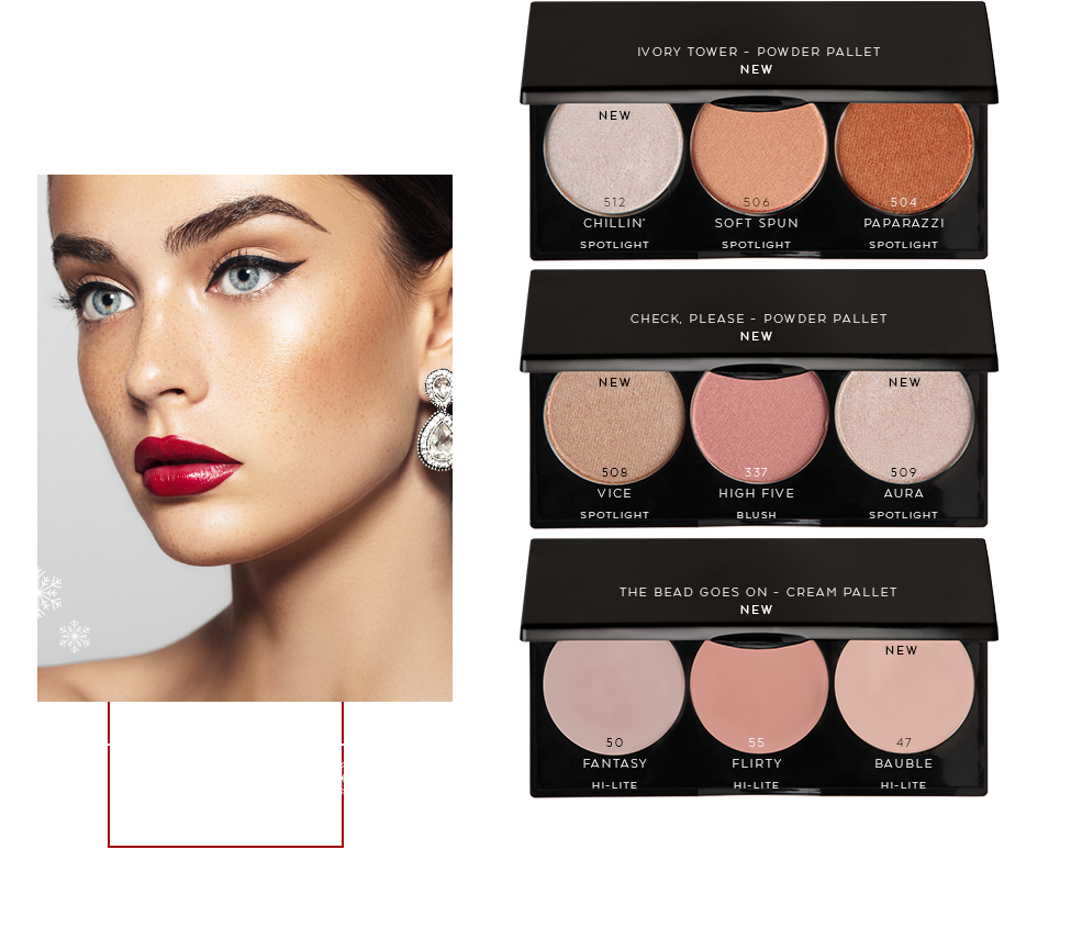 Strobing Makeup Kits - Eye Shadow Clipart (1300x887), Png Download