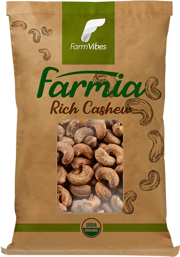 Farm Fresh Rich Cashew - Almond Clipart (1108x904), Png Download
