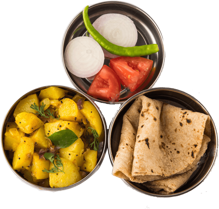 Download We Use 100% Food Grade Reusable Tiffin Boxes, Which - Chapati