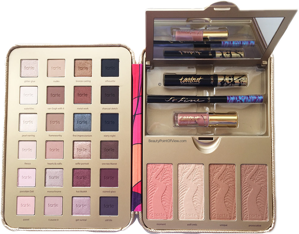 #tarte #makeup #kit #palette #paintbox #gift #freetoedit - Tarte Pretty Paintbox Palette Clipart (1024x800), Png Download