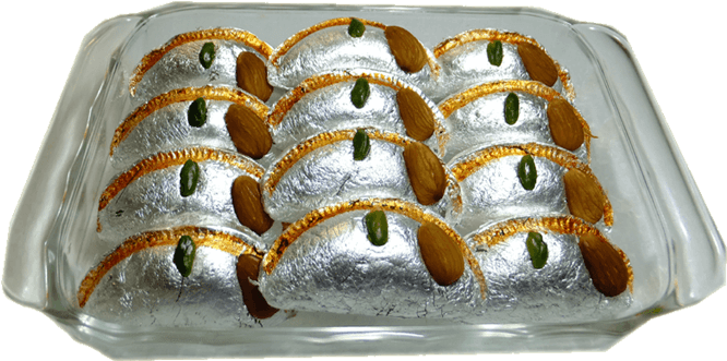 Deepak Sweets Sell Best Sweets In Bareilly - Design Of Kaju Sweets Clipart (780x450), Png Download