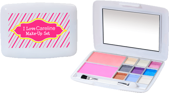 I Love Careline Makeup Set P125 - Careline Make Up Set Clipart (600x600), Png Download