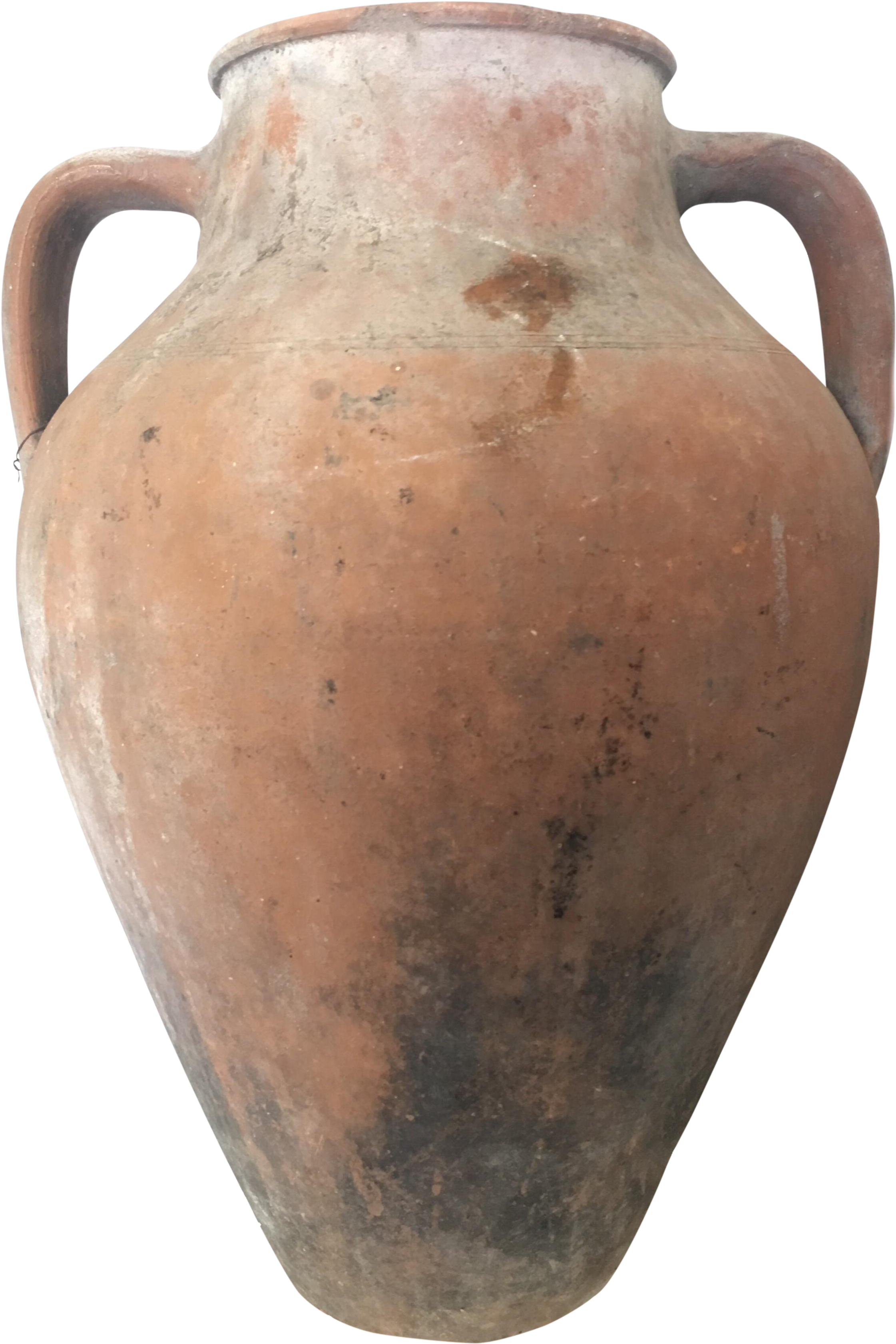 Vintage Turkish Water Jar On Chairish - Stone Water Jar Png Clipart (2490x3736), Png Download