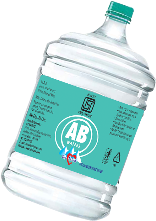 Safe Usage, Long Shelf Life, Ro Purified - Bisleri Mineral Water Bottle Clipart (850x971), Png Download