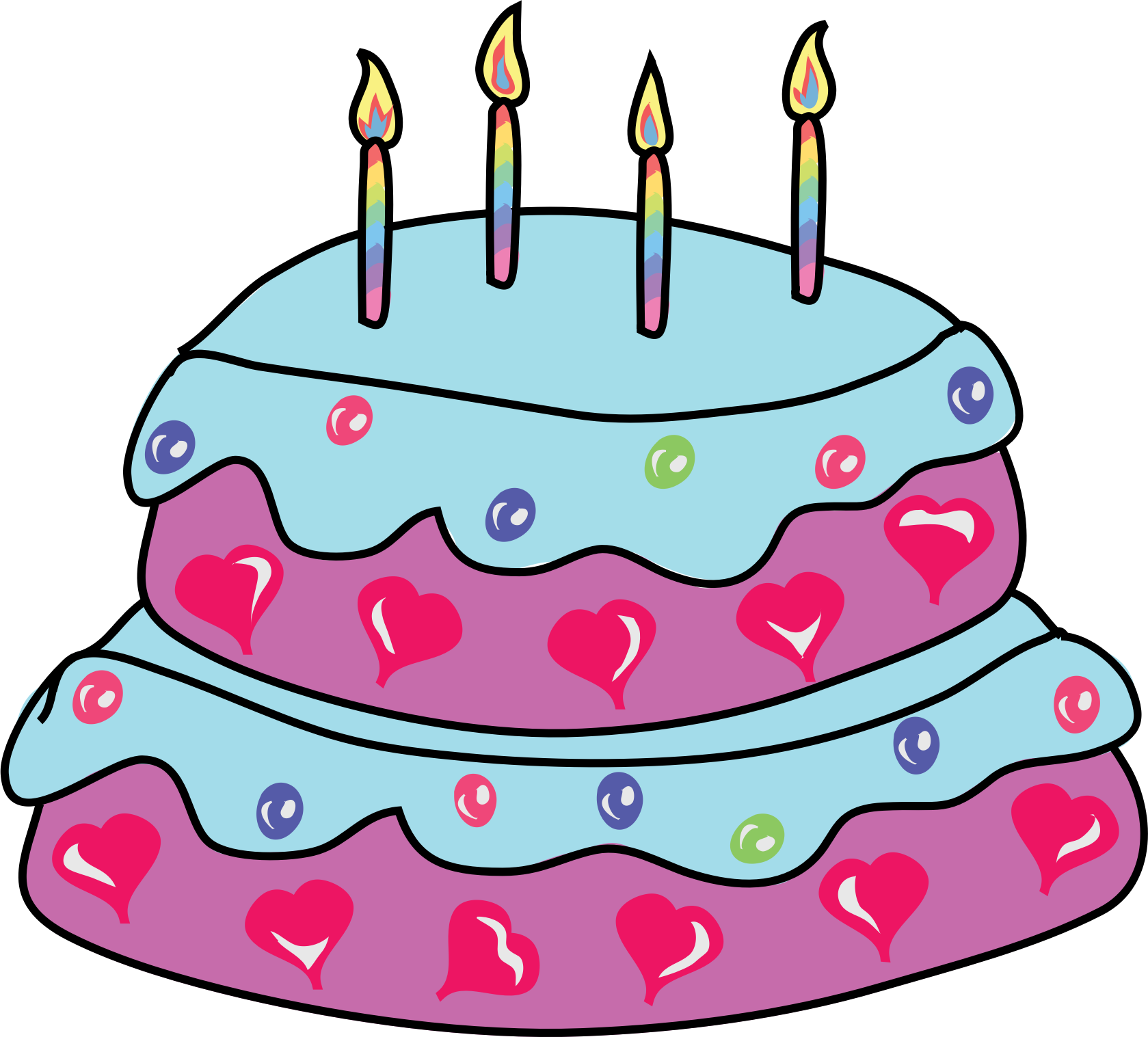 This Free Icons Png Design Of Sweet Cake Clipart (1679x1517), Png Download