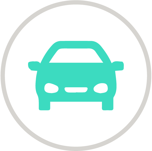 Ícono De Auto - Covoiturage Logo Clipart (580x576), Png Download