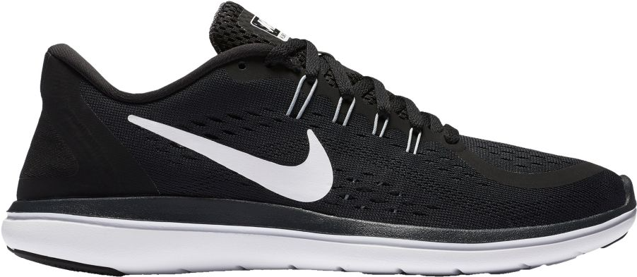 Nike Women's Flex 2017 Rn Running Shoes - New Balance Baseball Cleats Blacj Clipart (901x775), Png Download