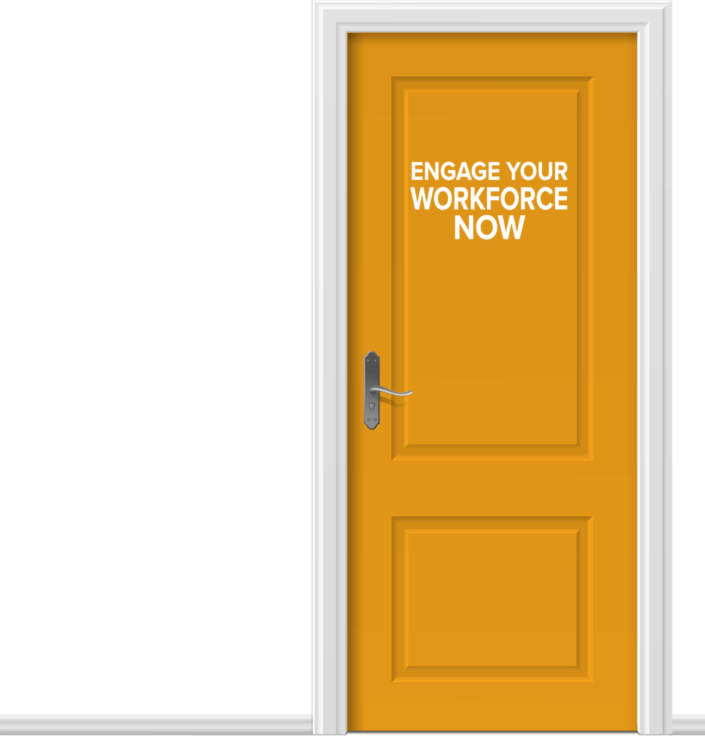 Orange Door White Text - Home Door Clipart (1000x1043), Png Download