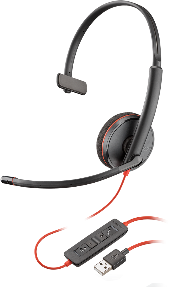 Plantronics Blackwire 3210 Clipart (738x1000), Png Download