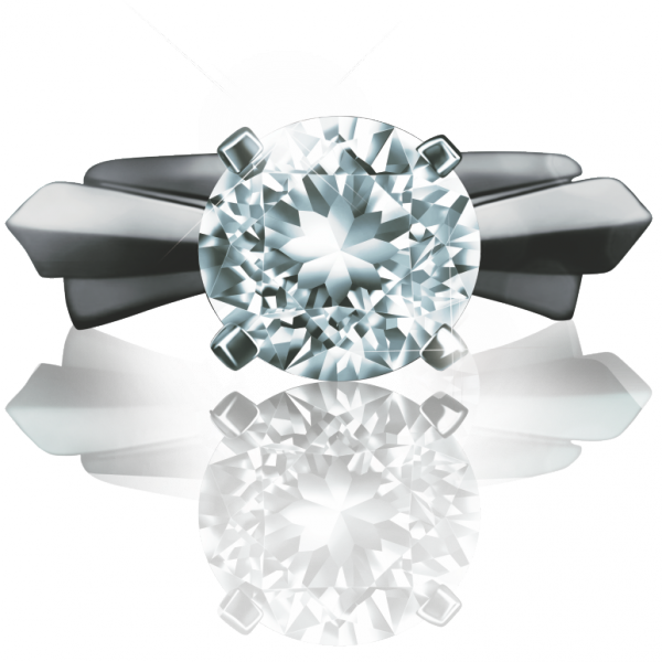 Picking The Most Brilliant Diamond The Orra Crown Star - Engagement Ring Clipart (600x600), Png Download