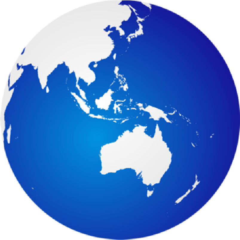 Sydney Clipart Earth - World Globe New Zealand - Png Download (1000x1000), Png Download