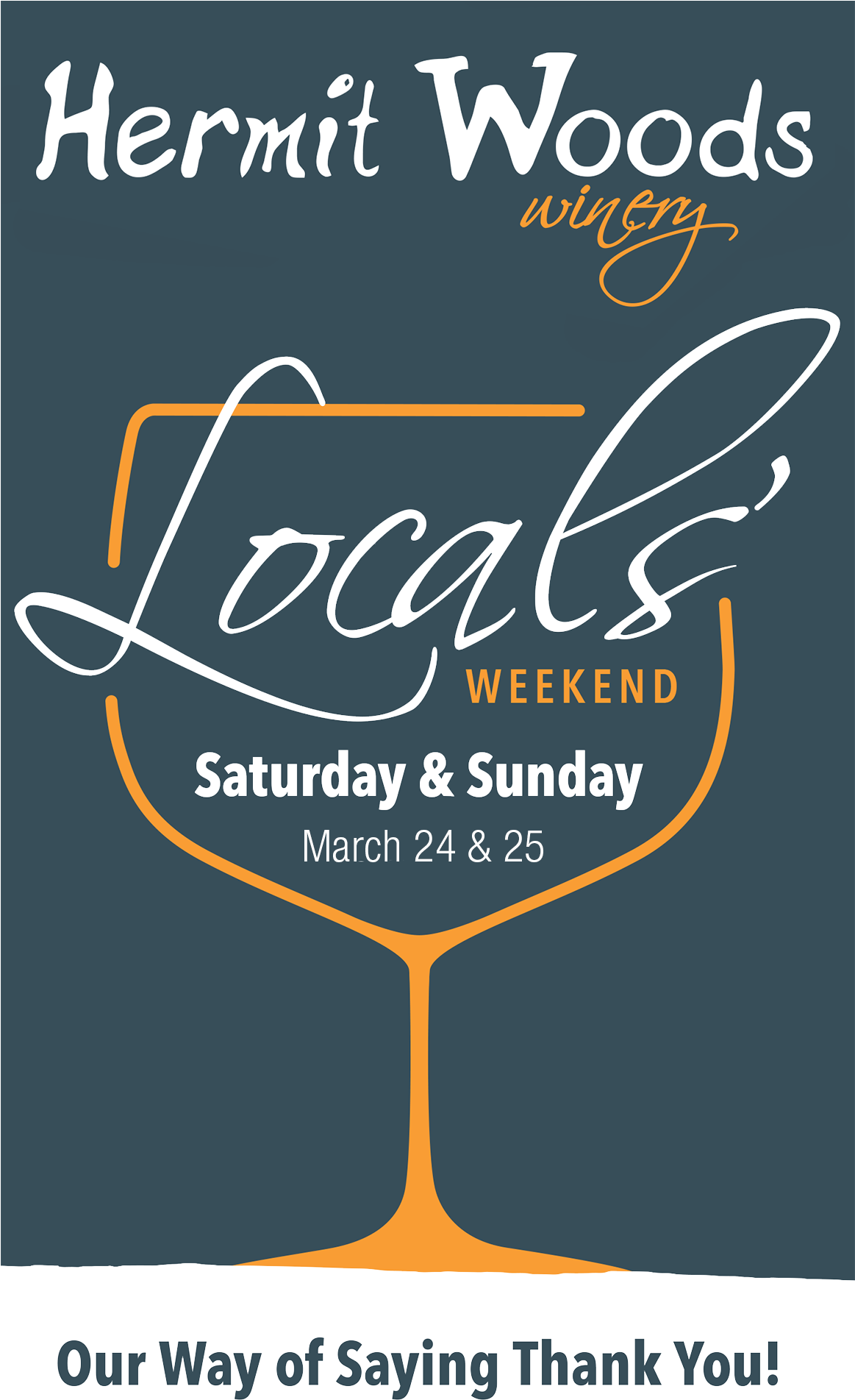 Hermit Woods Locals Weekend Sign - Love Writing Clipart (1163x1903), Png Download