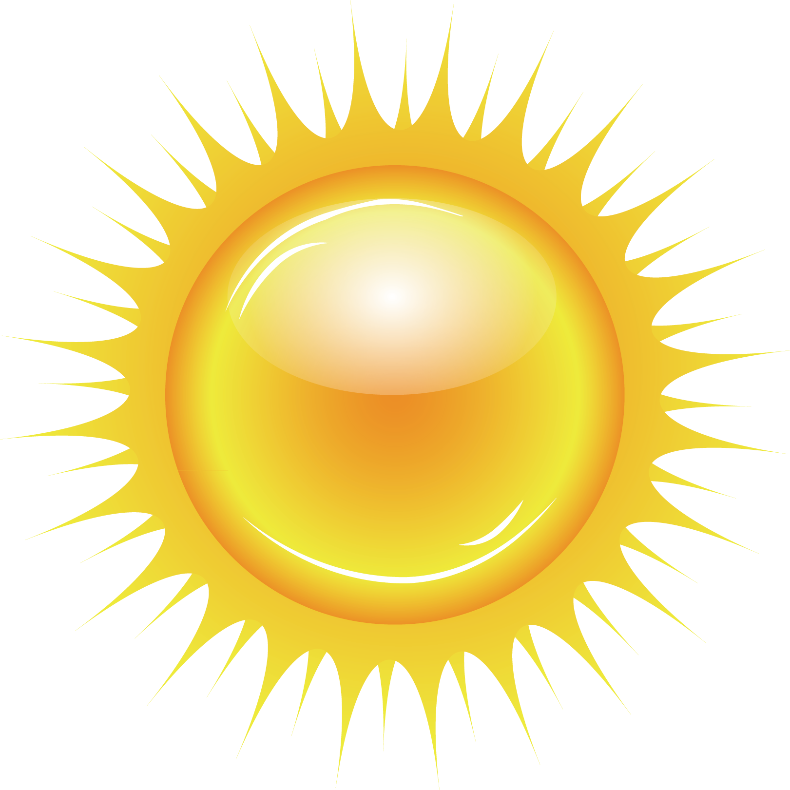 Vector Sun Sunshine Yellow Free Clipart Hd Clipart - Sun ...