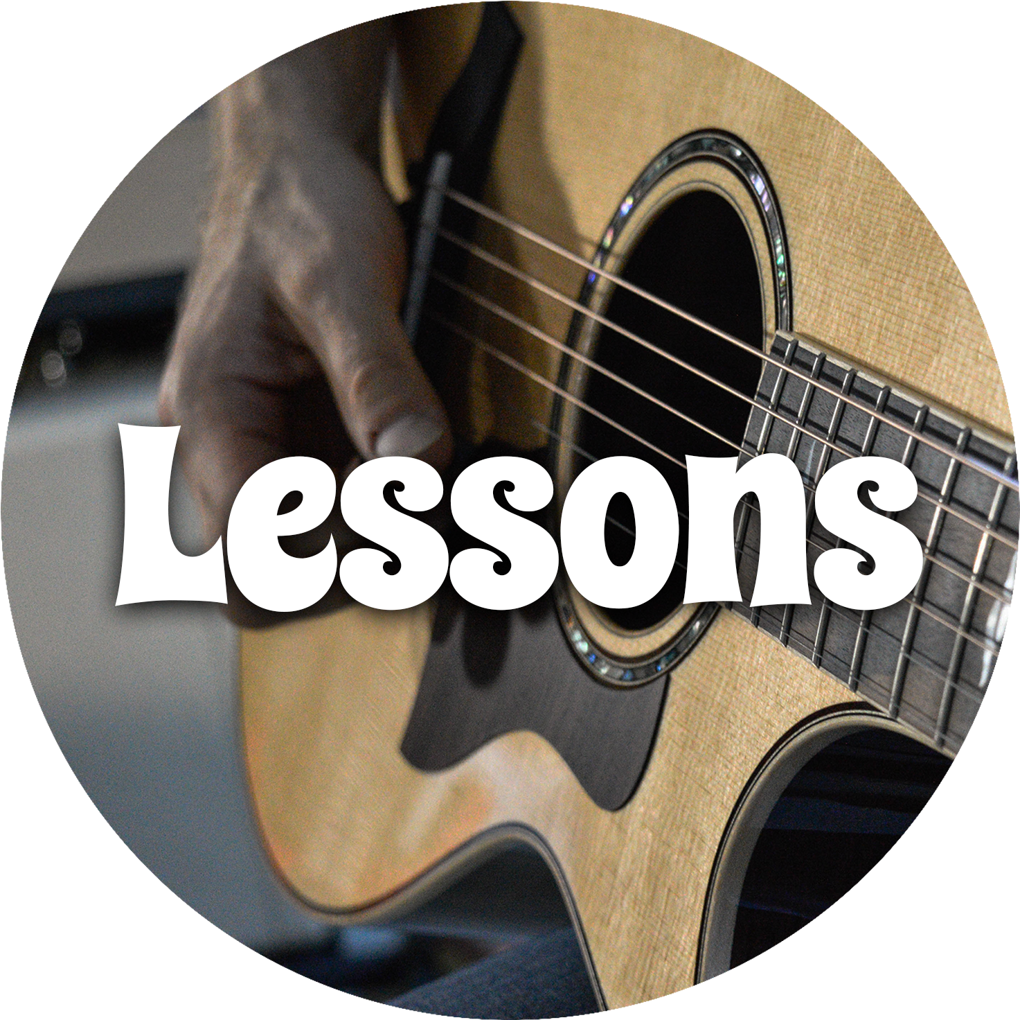 Showcase Music Institute - Acoustic Guitar Clipart (1530x1500), Png Download