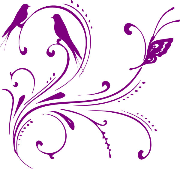 How To Set Use Purple Swirl Svg Vector Clipart (600x561), Png Download