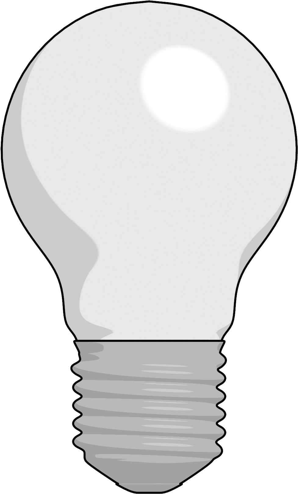 Incandescent Glass Light Bulb Png Picture Clipart (1048x1680), Png Download