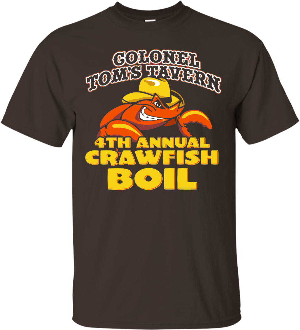 Crawfish Boil T Shirt Men Clipart (1039x1143), Png Download