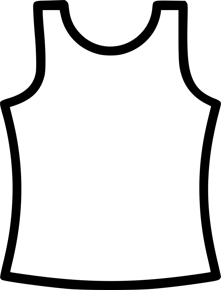 Cloth Under Shirt Vest Men Comments Clipart (746x980), Png Download