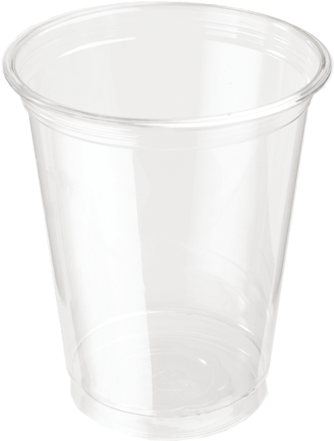 Glass, Soft Drink Glass, Pet, 105mm, - Plastic Clipart (640x640), Png Download