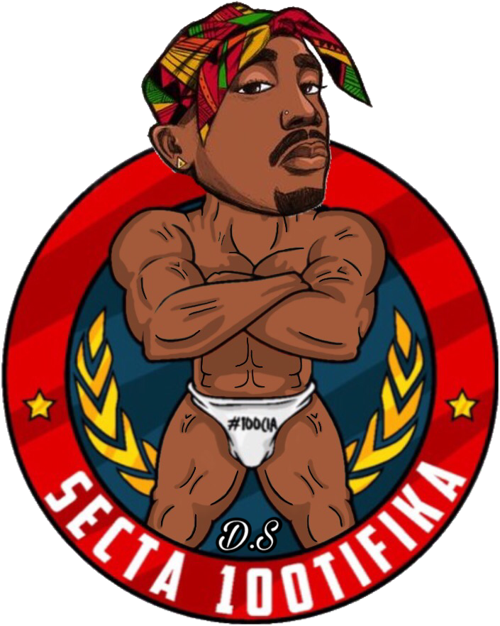 The Newest 2pac Stickers On Picsart - Cartoon Clipart (750x913), Png Download