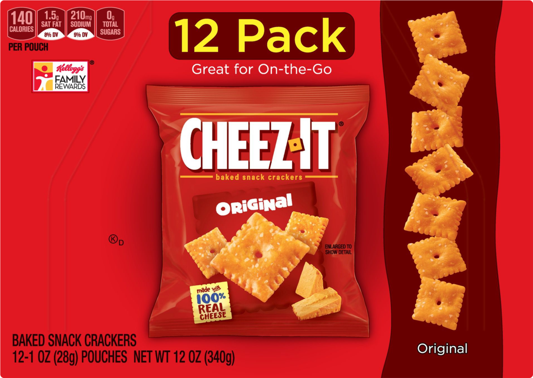 Cheez Its Packs Clipart (1800x1800), Png Download