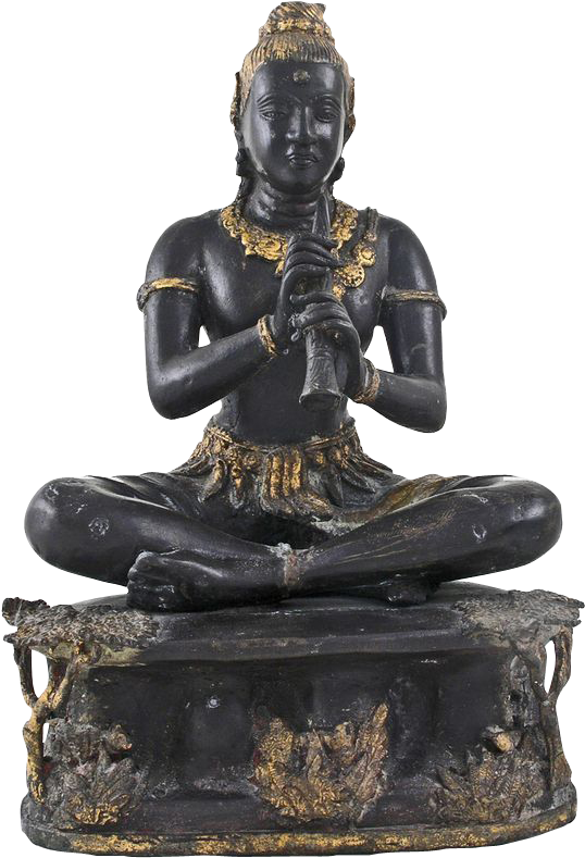 Hindu God Metal Figure Sculpture Large Sold - Figure Of Hindu Deity Clipart (788x788), Png Download