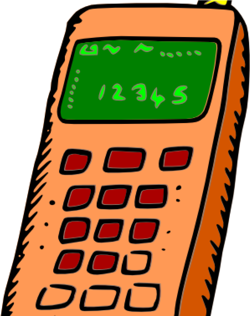 Mobile Phone Clipart Image Of Cellphone Clipart 6080 - Old Mobile Phone Clipart - Png Download (1024x1024), Png Download