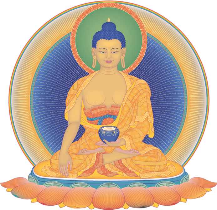 Buddha - Tsong Kha Pa Clipart (700x700), Png Download