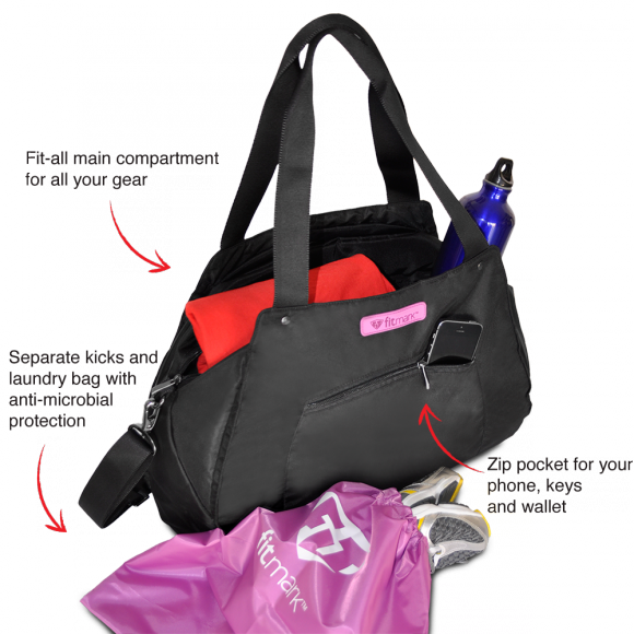 Namaste Tote Fitmark Cena Clipart (580x580), Png Download