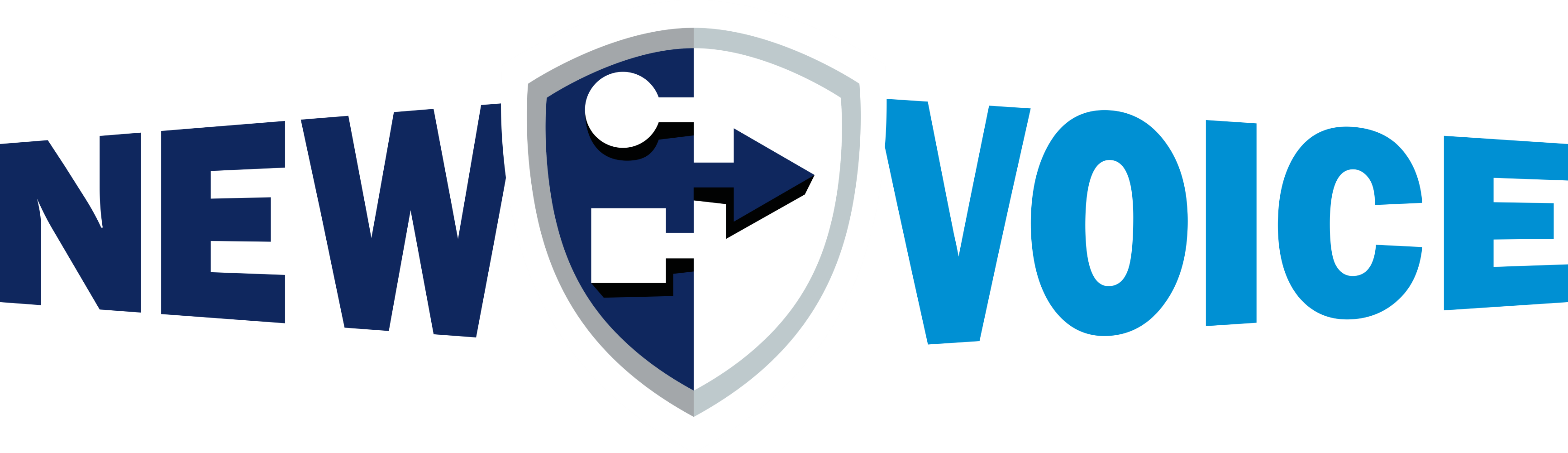 Image - Newvoice-logo - Sign Clipart (3465x1000), Png Download