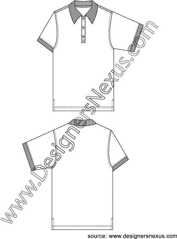 Dress Shirt Clipart Flat Sketch Men S Illustration Png Download Large Size Png Image Pikpng