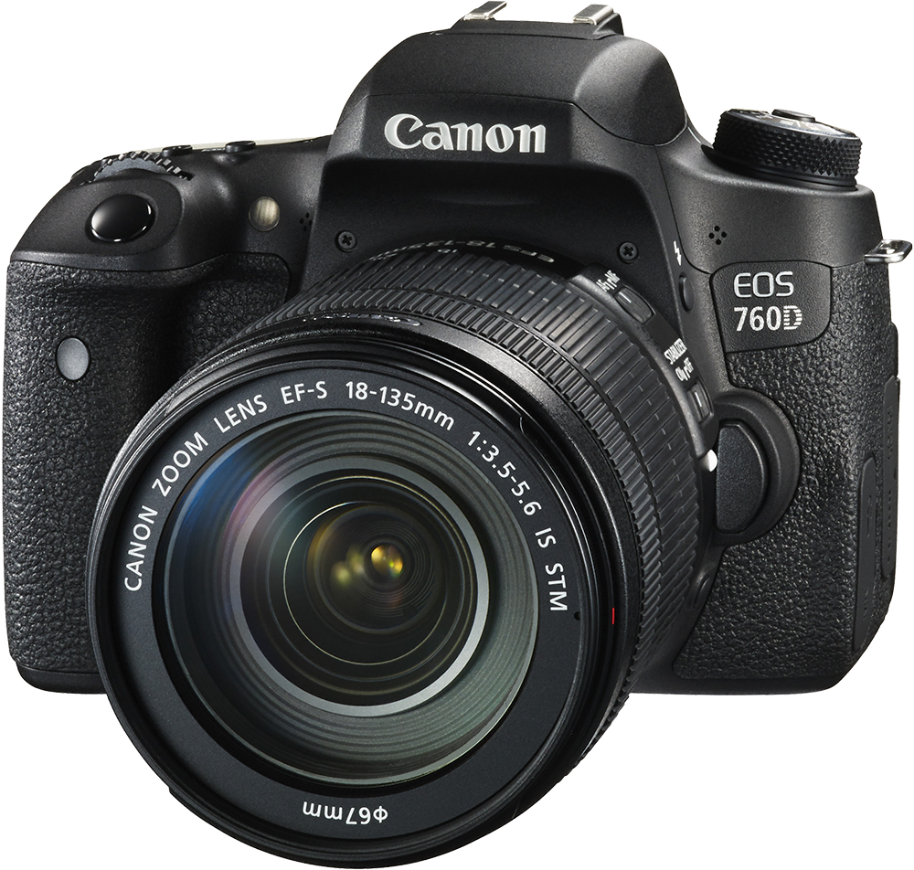 Digital Slr Camera Png Hd - Canon 760d Price In Dubai Clipart (1000x952), Png Download