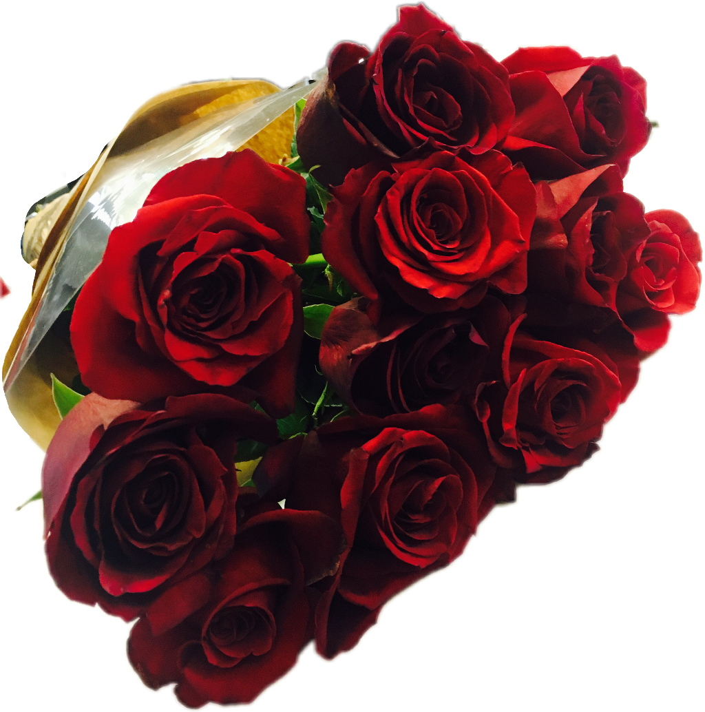 Roses Rose Flowers Flower Red Redrose Redroses Bucket - Floribunda Clipart (1024x1034), Png Download
