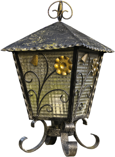 Lantern, - Antique Clipart (500x678), Png Download