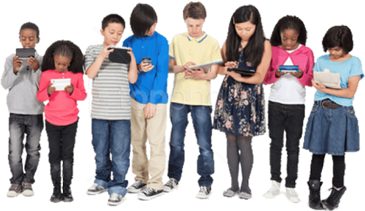 Free Png Group Of Kids Png Png Image With Transparent - Cyber Crime Against Children Clipart (850x425), Png Download